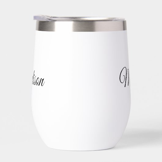 Aangepaste gepersonaliseerde moderne trendy script (Rechts)