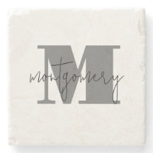 Aangepaste gepersonaliseerde Monogram Initiaal naa