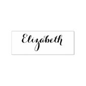 Aangepaste gepersonaliseerde naam elegante stijlvo rubberstempel (Afrduk)