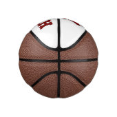 Aangepaste Gepersonaliseerde Naam En Nummer Basketbal (Rechts)