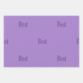 Aangepaste gepersonaliseerde naam inpakpapier set (Voorkant)