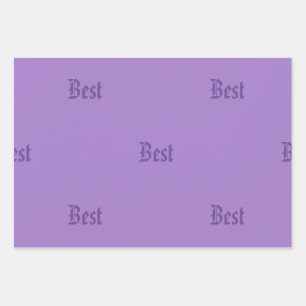 Aangepaste gepersonaliseerde naam inpakpapier set