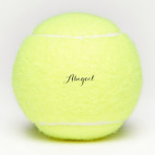 Aangepaste Gepersonaliseerde Naam Tennisballen (Voorkant)