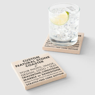 Aangepaste Gepersonaliseerde Natuurlijke Zandsteen Stenen Onderzetter