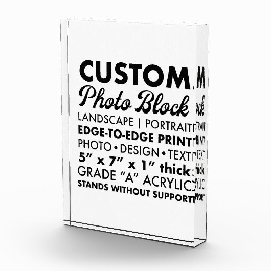 Aangepaste Gepersonaliseerde Portret Foto Papergew (Rechts)