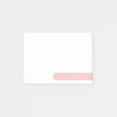 Aangepaste gepersonaliseerde post-it notities met  post-it® notes (Voorkant)