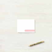Aangepaste gepersonaliseerde post-it notities met  post-it® notes (Op bureau)