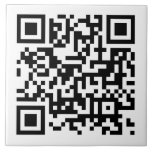 Aangepaste gepersonaliseerde QR-code voor bedrijve Tegeltje<br><div class="desc">Aangepast Bedrijf Bedrijf QR Code Gepersonaliseerde Sjabloon Home Decor / Home Accents / Decoratieve Tegels Grote Keramische Tegel.</div>