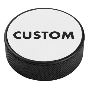 Aangepaste gepersonaliseerde regelmaat hockey puck