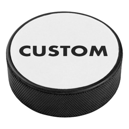 Aangepaste gepersonaliseerde regelmaat hockey puck (3/4)