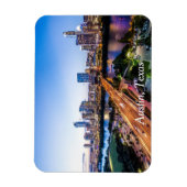 aangepaste gepersonaliseerde reis souvenir Austin  Magneet (Verticaal)