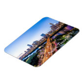 aangepaste gepersonaliseerde reis souvenir Austin  Magneet (Linkerzijde)