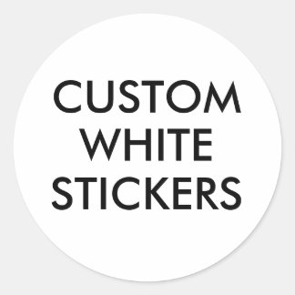 Aangepaste gepersonaliseerde ronde cirkel Stickers