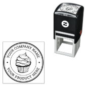 Aangepaste gepersonaliseerde ronde zelfgemaakte ba zelfinktende stempel (In situ)