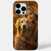 Aangepaste gepersonaliseerde Schattigee hond i tel Case-Mate iPhone Case (Achterkant)