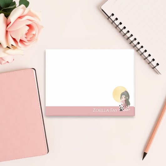 Aangepaste Gepersonaliseerde Schattigee Kawaii Ani Post-it® Notes