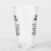 Aangepaste Gepersonaliseerde Shaker Pint Glas 16oz (Links)