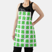 Aangepaste gepersonaliseerde Shamrock Aprons #moed Schort (Insitu)