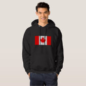 Aangepaste gepersonaliseerde shirten van het Canad Hoodie (Voorkant volledig)