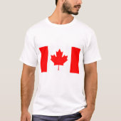 Aangepaste gepersonaliseerde shirten van het Canad T-shirt (Voorkant)
