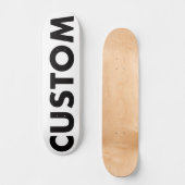 Aangepaste gepersonaliseerde skateboard dek 8" (20 (Voorkant)