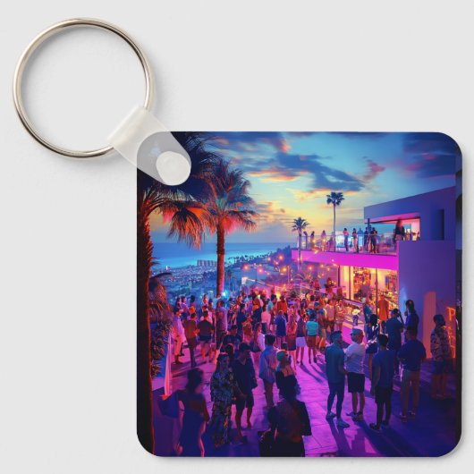 Aangepaste gepersonaliseerde sleutelhanger voor ha (Voorkant)
