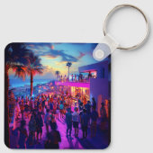 Aangepaste gepersonaliseerde sleutelhanger voor ha (Achterkant)