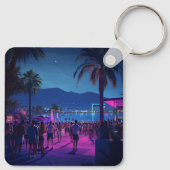 Aangepaste gepersonaliseerde sleutelhanger voor ha (Achterkant)