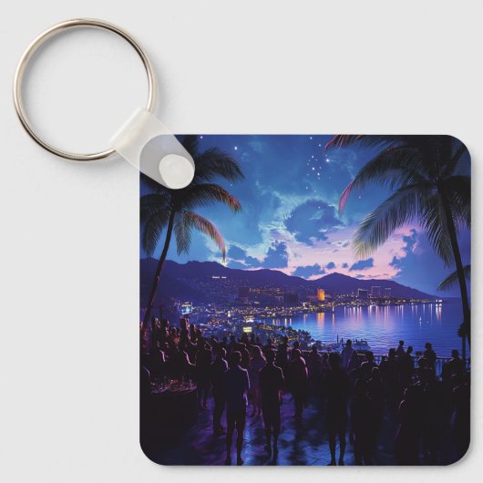 Aangepaste gepersonaliseerde sleutelhanger voor ha (Voorkant)