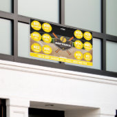 Aangepaste gepersonaliseerde softbalbanner ideeën  spandoek (Buitenkant Gebouw)