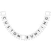 Aangepaste Gepersonaliseerde SWALLOWTAIL BUNTING V Vlaggetjes (Alle)