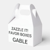 Aangepaste gepersonaliseerde tabel Favor Boxes Lee Bedankdoosjes (Voorkant Zijde)