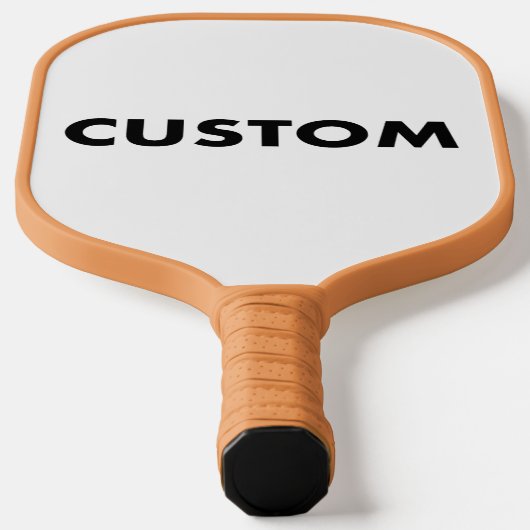 Aangepaste Gepersonaliseerde TAN Handle Trim Carbo Pickleball Paddle (Laagn)