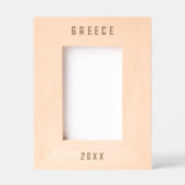 Aangepaste gepersonaliseerde tekst gegraveerd vaka (Voorkant)