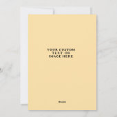 Aangepaste Gepersonaliseerde Valentijnse Fotokaart Feestdagenkaart (Achterkant)