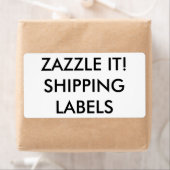 Aangepaste gepersonaliseerde verzendlabels Blanco Etiket (Insitu)
