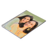 Aangepaste gepersonaliseerde volledige foto notiti notitieboek (Linkerzijde)