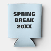 Aangepaste gepersonaliseerde voorjaarsvakantie [Ye Blikjeskoeler (Voorkant)