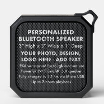 Aangepaste gepersonaliseerde waterdichte Bluetooth