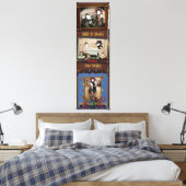 Aangepaste gepersonaliseerde Westerne foto Canvas Afdruk (Insitu (Slaapkamer))