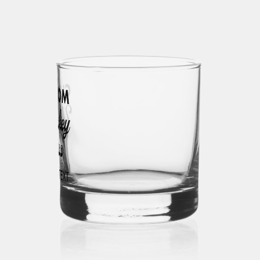 Aangepaste gepersonaliseerde Whiskey Glas 12oz (Links)