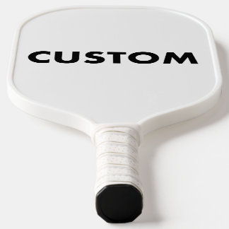 Aangepaste Gepersonaliseerde WITTE Handvat Trim Ca Pickleball Paddle