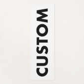 Aangepaste Gepersonaliseerde Yoga Mat - Dubbelzijd (Voorkant)