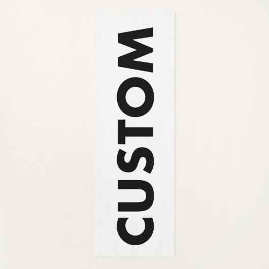 Aangepaste Gepersonaliseerde Yoga Mat - Dubbelzijd (Voorkant)