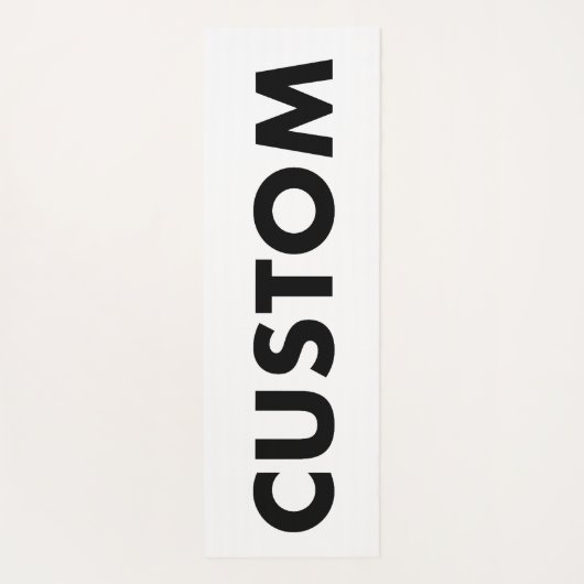 Aangepaste Gepersonaliseerde Yoga Mat - Dubbelzijd (Achterkant)