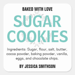 Aangepaste gepersonaliseerde zelfgemaakte label HM