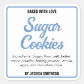 Aangepaste gepersonaliseerde zelfgemaakte label HM (Voorkant)