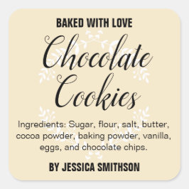 Aangepaste gepersonaliseerde zelfgemaakte label HM