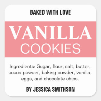 Aangepaste gepersonaliseerde zelfgemaakte label HM