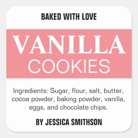 Aangepaste gepersonaliseerde zelfgemaakte label HM (Voorkant)